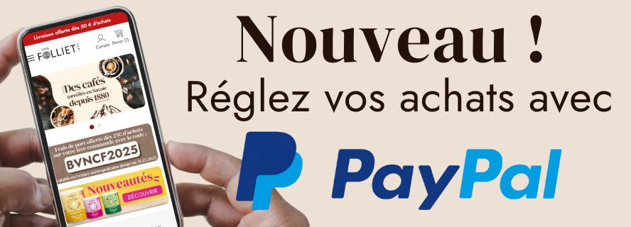 Bannière paiement PayPal
